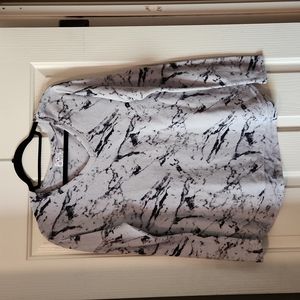 Poof Apparel v neck sweater sz M